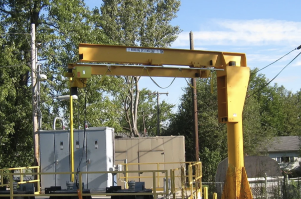 Telescopic Boom Jib Crane